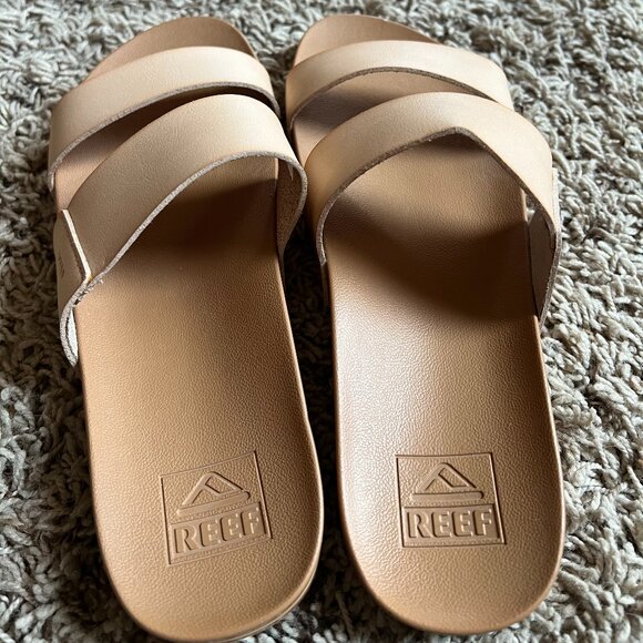 NEW Reef Women's Cushion Bounce Vista Sandals in Natural, Size 9 - Picture 3 of 5